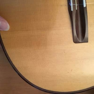 Sergei de Jonge Sergei De Jonge Lattice-Braced Spruce Top Classical Guitar 2004 - French polish image 3