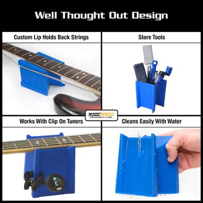 MusicNomad MN207 Premium Instrument Work Mat & Cradle Cube Neck Support image 6