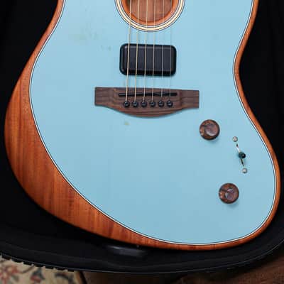 Fender Acoustasonic Player Jazzmaster | Ice Blue image 5