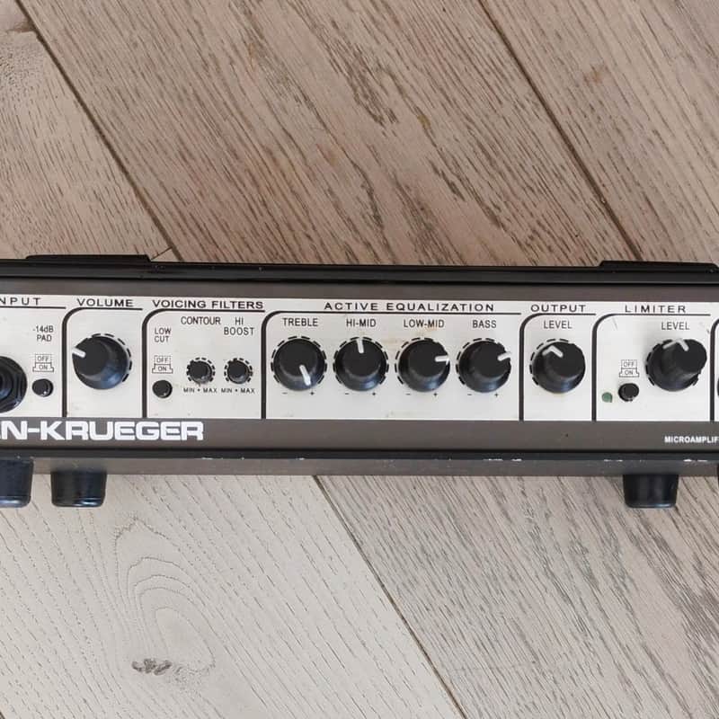 2000s Gallien-Krueger MB150SIII Head Black