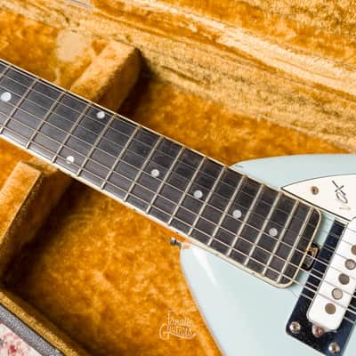 Vox Mark VI Teardrop 60s - Blue #245857 Second Hand image 12