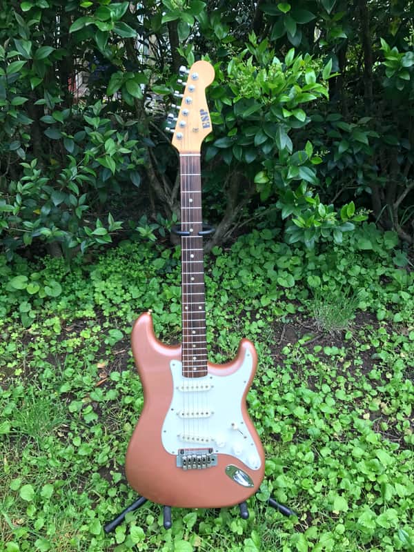 ESP lawsuit strathead 60's stratocaster in Burgundy Mist image 1