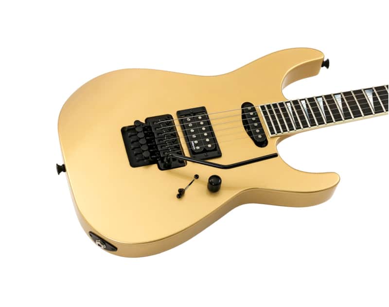 Jackson Custom Shop Soloist HS  Aztec Gold Matching Reverse Headstock Painted Logo (light, unplayed & rare find) image 1