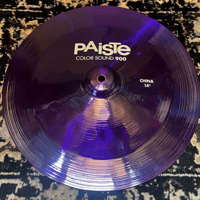 Paiste 14" Color Sound 900 Series China Cymbal - Purple image 1