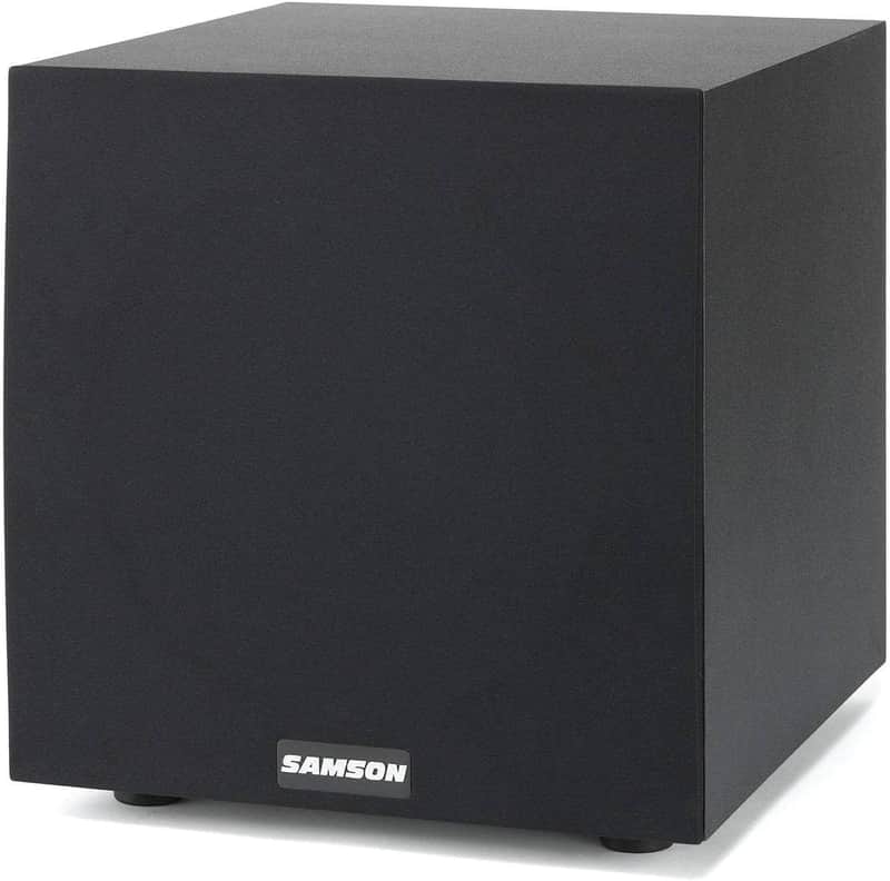 Samson MediaOne 10S Active Subwoofer Studio Monitor image 1