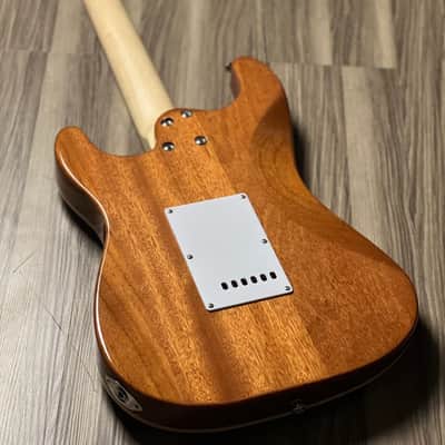 SQOE SEIB680 HSS with Flame Maple Top in Violet Purple image 4