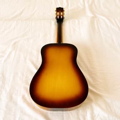 🎸 Vintage 1950s/60s Lark Toy Guitar – Shanghai, China – 19,5" Scale – Sunburst Finish image 11