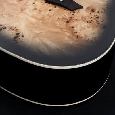 Washburn Deep Forest Burl D Acoustic Guitar - Black Fade (DFBDB) image 7