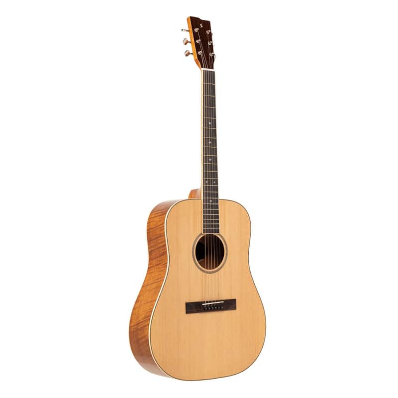 Stagg Series 45 Dreadnought Acoustic Guitar – Flamed Mahogany – SA45 D-FM Bild 1