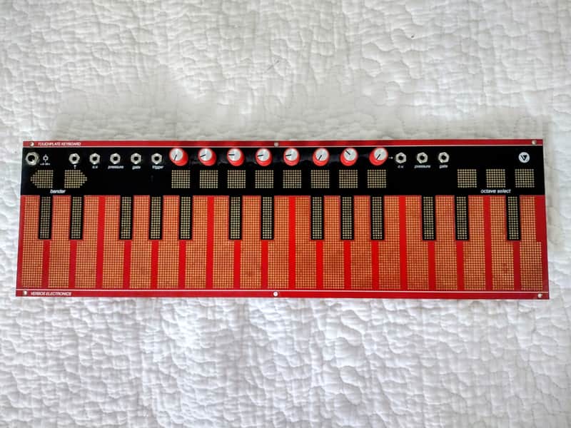 Verbos Electronics Touchplate Keyboard 2014 - 2020 - Black / Red image 1
