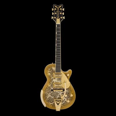 Gretsch Limited Edition G6134TG Paisley Penguin Gold Paisley With Case image 2