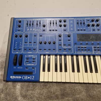 Oberheim OB-12 - Synthesizer - Blue - Good w/ Power Cable image 10