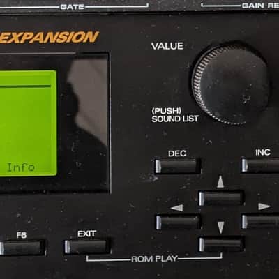 Roland JV-2080 with 8 expansion cards