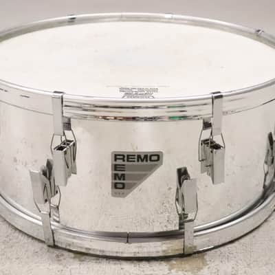 Remo 5.5x14" PTS Pre Tune Snare Drum Chrome 1990's image 5