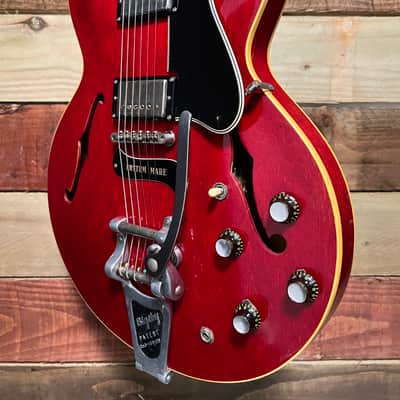 Gibson ES-335TD with Bigsby 1961 - Cherry image 20