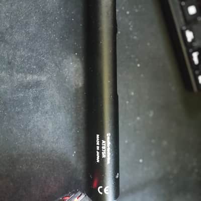 Audio-Technica AT875R Short Condenser Shotgun Microphone 2010s - Black image 1