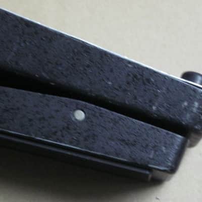used vintage 1970s (Ser # 1972574) Thomas Organ Cry-Baby Wah, model 95-910511, has orig TDK 5103, + battery (pot is NOT scratchy, works fine) battery clip was repaired, original foam padding for battery compartment area replaced, + extra rubber feet image 16