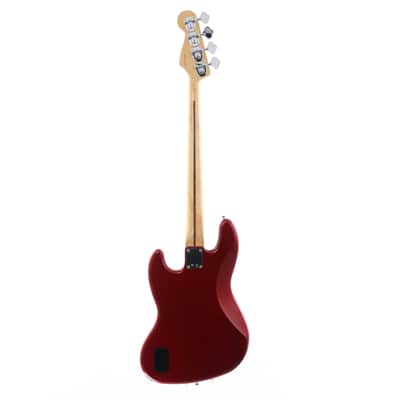 Fender Mexico Deluxe Active Jazz Bass Candy Apple Red [MX11036868] (04/09) image 2