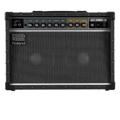 Boss JC-40 Jazz Chorus 40-Watt 2 x 10-inch Combo Guitar Amplifier - Black image 1