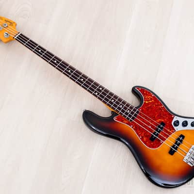 1989 Fender Jazz Bass ‘62 Vintage Reissue JB62-550 Sunburst 100% Original, Japan MIJ Fujigen image 11