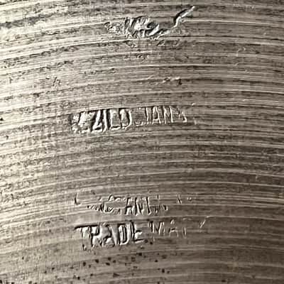RARE: Zildjian K Splash signed by Avedis zildjian 1930s - 1940s image 5