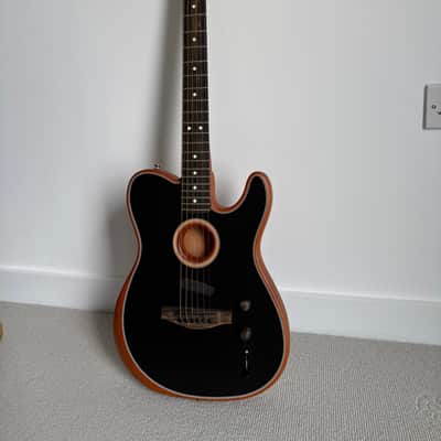 Fender American Acoustasonic Telecaster 2019 - Present - Black image 2
