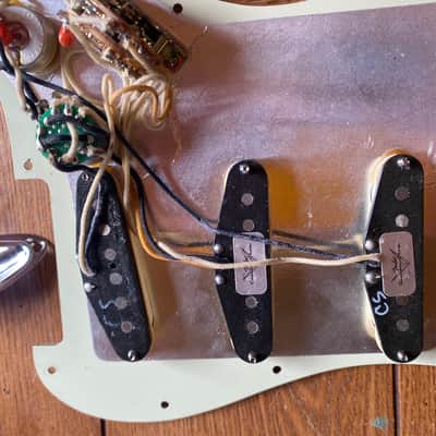 Fender Stratocaster Texas Special Loaded Pickguard with S1 switching - Mint image 3