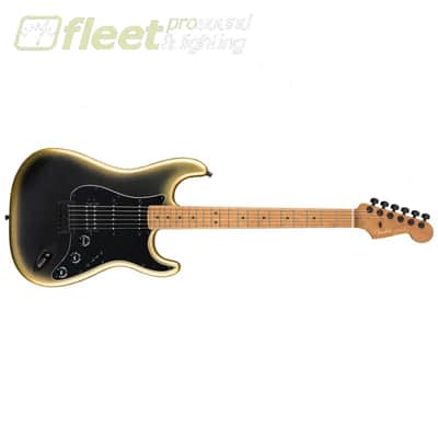 Fender USA Limited Edition American Professional II Stratocaster, HSS, Roasted Flame Maple Fingerboard Gold Night - 0173912771 image 1