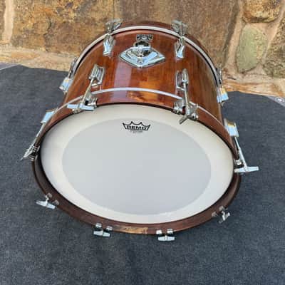 Rare Vintage Tama Superstar 20x14 Bass Drum Super Mahogany image 8