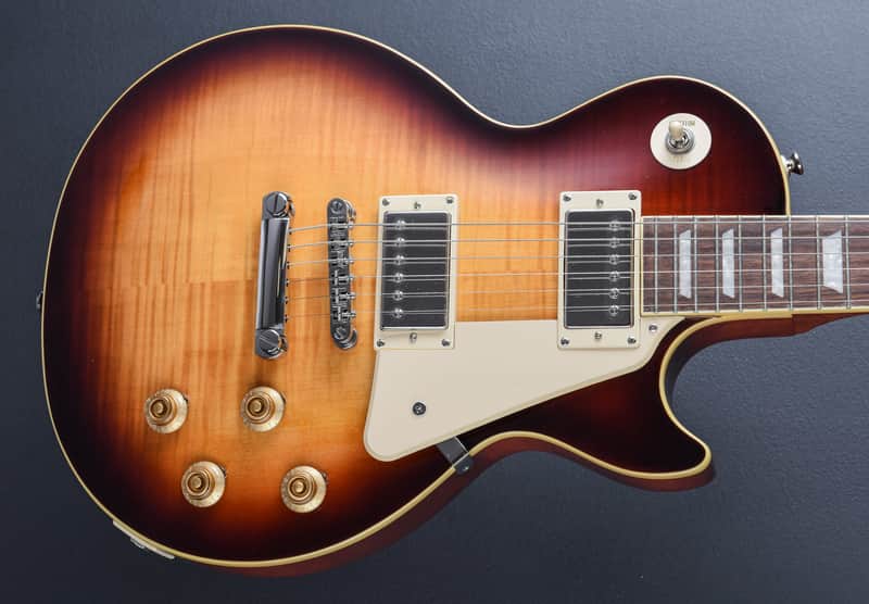 Epiphone "Inspired by Gibson Collection" Les Paul Standard 50's Figured Top - Bourbon Burst image 1