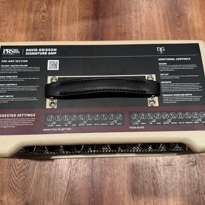 PRS DGT 15 David Grissom Signature 15-Watt Guitar Tube Amp Head Blonde image 3