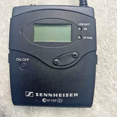 Sennheiser EW 100 G2 Wireless System (B-Band: 626–662 MHz) MINT - w/ BOX & PAPERS image 5