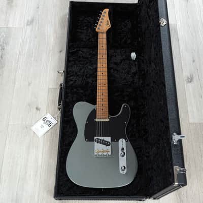 Suhr Andy Wood Signature Modern T Guitar, SS Pickups, Wilkinson 3-Saddle Bridge, AW Silver image 10