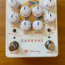 Keeley Caverns Reverb / Delay V2 2017 - Present - White - WITH BOX