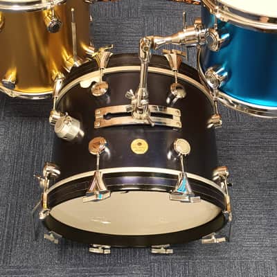 Hayman Vibrasonic 1970s Jelly-Bean Bop Shell Pack – 18″, 14″ & 12″ image 7
