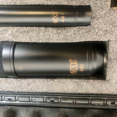 MXL 440/441 Ensemble Condenser Mic Recording Kit 2010s - Black image 1