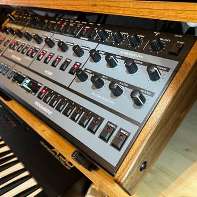 Oberheim OB-X8 Desktop 8-Voice Synthesizer 2022 - Present - Black with Wood Sides