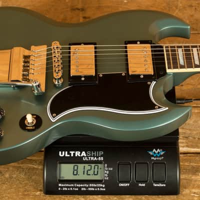 Epiphone 1964 SG Standard with Maestro Vibrola Reissue Pelham Blue image 8