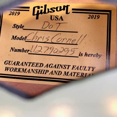 Gibson ES-335 Chris Cornell Signature 2019 Olive Drab Green 15/250 Bigsby image 20