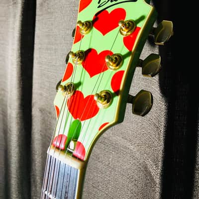 Fernandes MG Green-Heart HIDE/Mockingbird /Burny/B.C.rich image 5