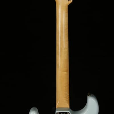 Fender Stratocaster 1961 Slab Board Sonic Blue all original except refinish w/OHSC image 13