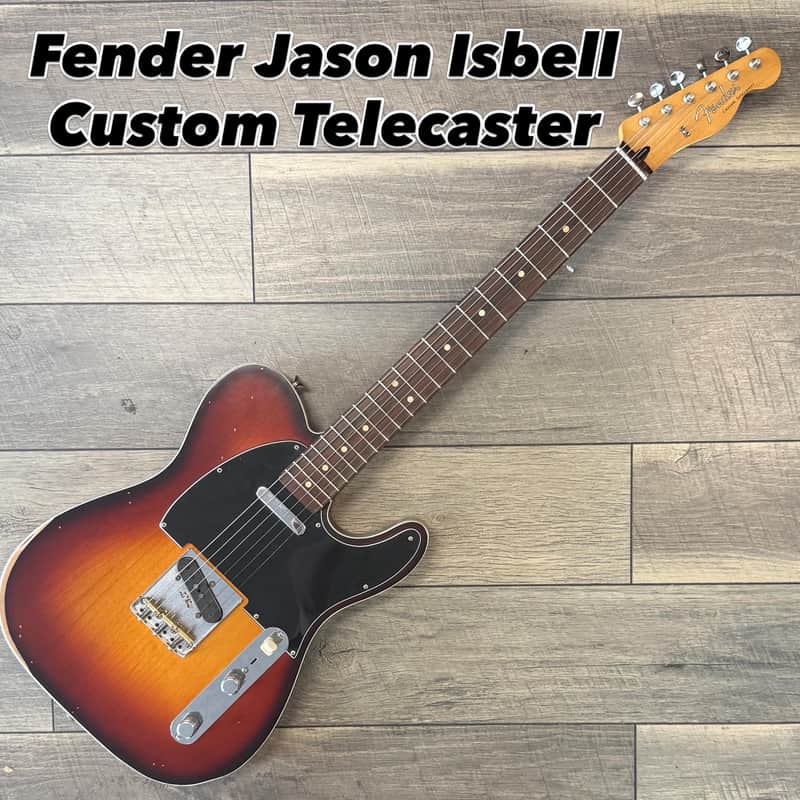 Fender Jason Isbell Signature Telecaster Custom 2021 - Present - Road Worn Chocolate Sunburst image 1