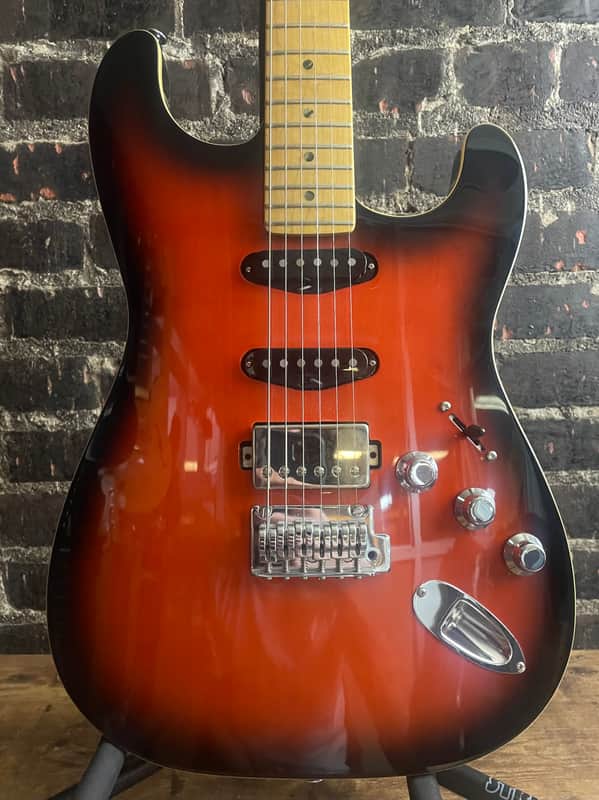 2023 Fender Aerodyne Special Stratocaster HSS Electric Guitar - Hot Rod Burst (DEMO)