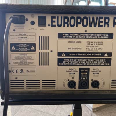 Behringer Europower PMX2000 Powered Mixer (Boxed) – FX Section Fault for Parts or Repair image 3