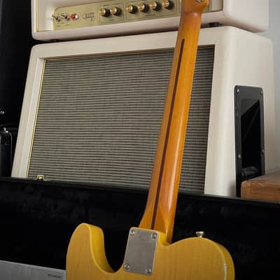 Whitfill T Custom Shop Boutique Relic Telecaster Lightweight Swamp Ash Blackguard, 3,06kg, 10" Radius uvm. 2021 - Aged Butterscotch Relic image 20
