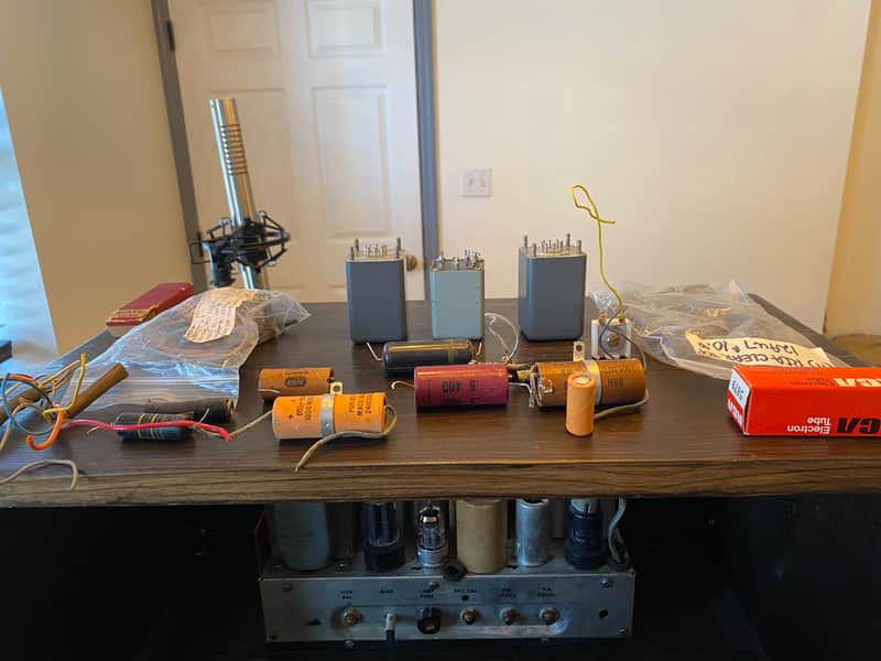 UTC, ADC, RCA Vintage Transformers, Caps, Resistors, Circuits (1950s) image 1