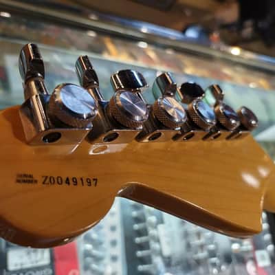 2000 Fender American Deluxe Fat Stratocaster Natural Ash Maple Mini Floyd Rose OHSC Free Ship! image 4