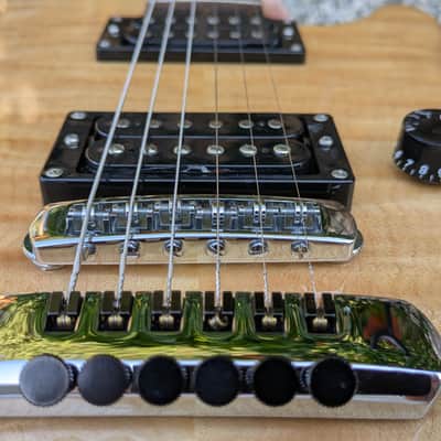 Washburn USA Custom Shop WM100 98- Natural Figured image 9