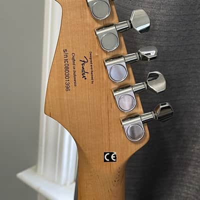 Squier Affinity Series Stratocaster with Rosewood Fretboard 2008 - Metallic Blue image 10