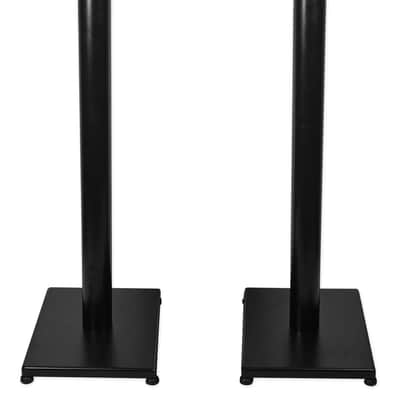 Pair Rockville RockShelf 58B Black 5.25" Home Bookshelf Speakers w/37" Stands image 9